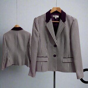 Houndstooth Jacket (Size12)